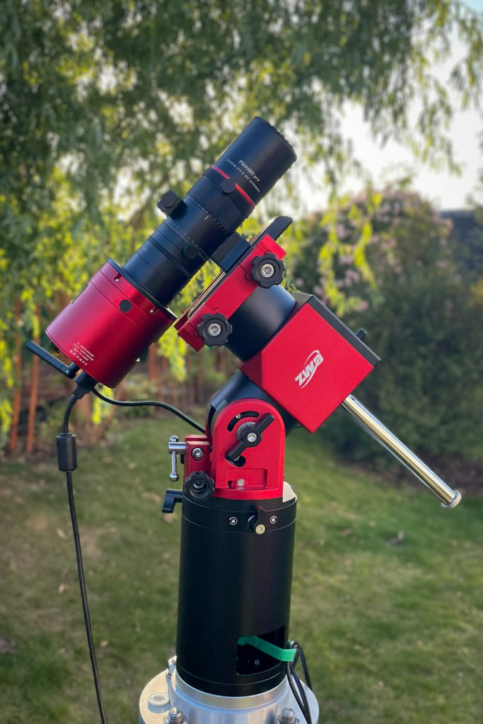 ASKAR FMA180 pro auf einer ZWO AM5N mit ZWO ASI2600MC AIR
