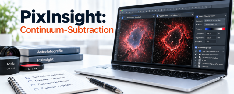 Pixinsight: Continuum-Subtraction