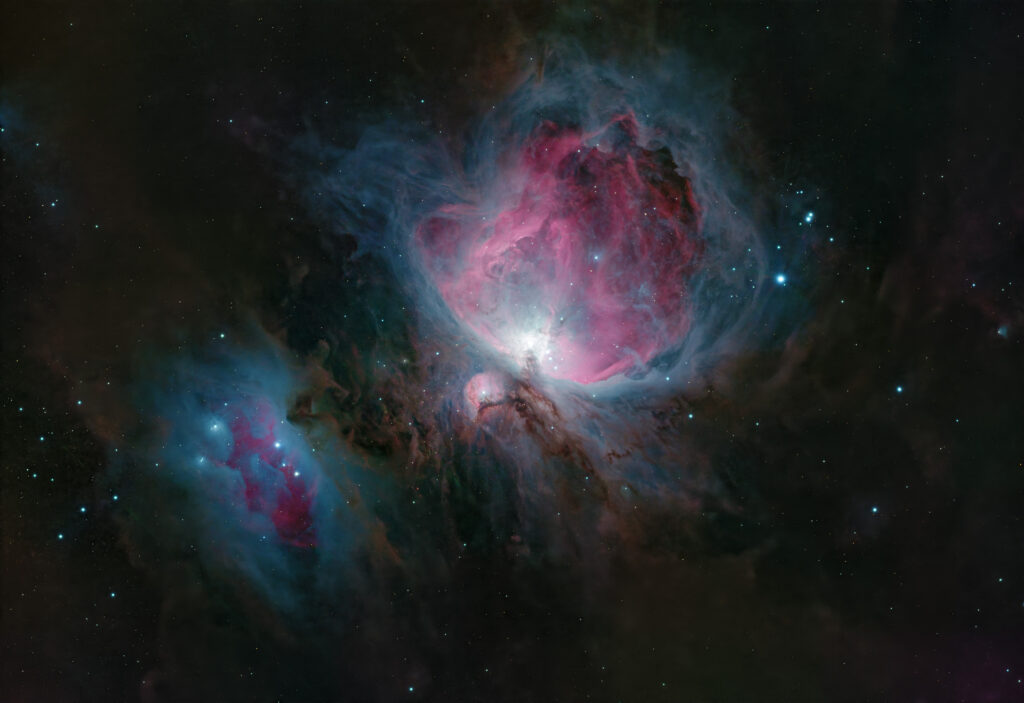 M42 mit dem Askar SQA130 und einer ZWO ASI2600MM Pro Kamera (10x 30 Sekunden RGB)