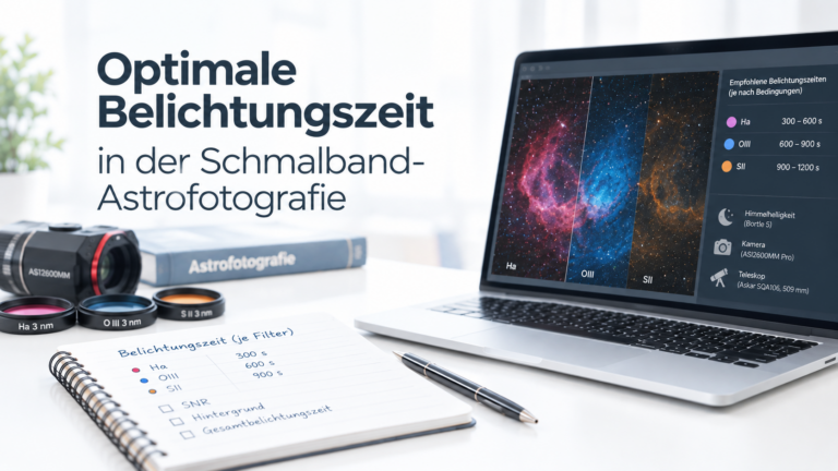 Optimale Belichtungszeit in der Schmalband-Astrofotografie
