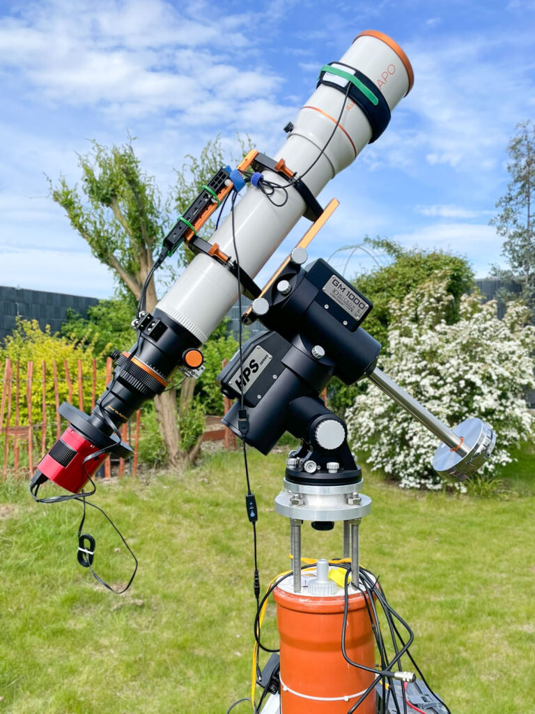 Askar 120APO auf einer 10MICRON GM1000 HPS EP Montierung