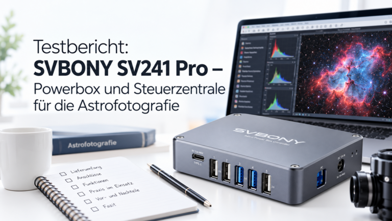 Testbericht: SVBONY SV241 Pro – Powerbox und Steuerzentrale für die Astrofotografie