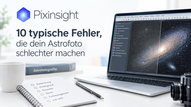 PixInsight: 10 typische Fehler, die dein Astrofoto schlechter machen