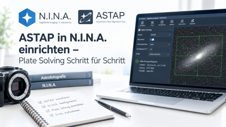 ASTAP in N.I.N.A. einrichten – Plate Solving Schritt für Schritt