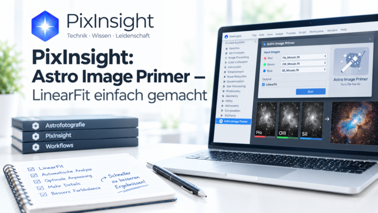 PixInsight LinearFit einfach erklärt